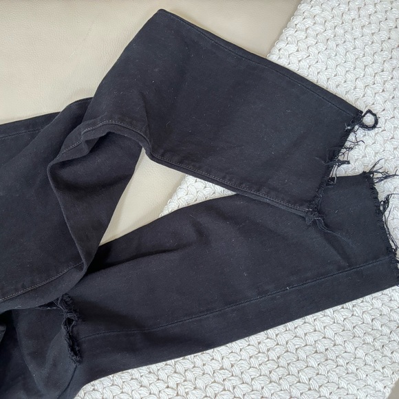 LEVIS WEDGIE BLK JEANS - Picture 6 of 7
